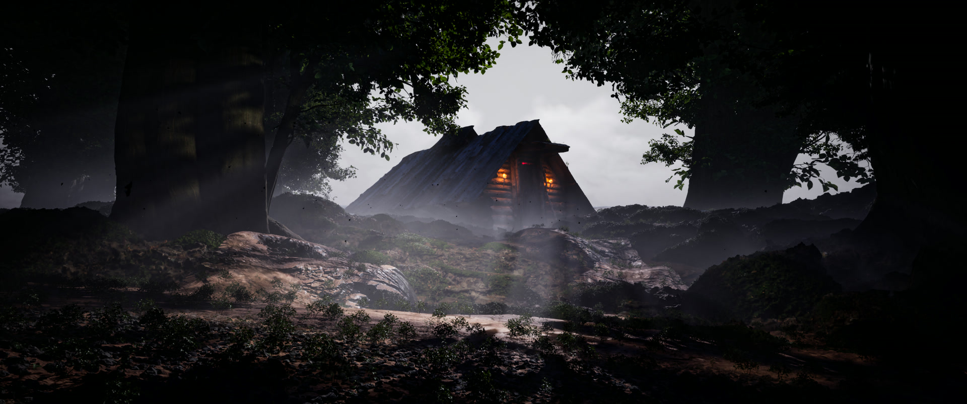 Forest hut